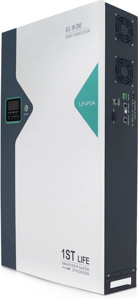 Комплект резервного живлення 5кв Dipower All-In-One Аккумулятор LiFePo4 51.2v 100AH 5120Wh + Invertor 5kw (DDYTJSG51100-5K-R) Система зберігання енергії Інвертор + вбудований акумулятор 5кв 600106 фото