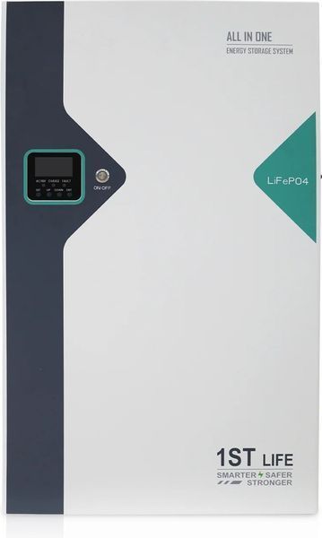 Комплект резервного живлення 5кв Dipower All-In-One Аккумулятор LiFePo4 51.2v 100AH 5120Wh + Invertor 5kw (DDYTJSG51100-5K-R) Система зберігання енергії Інвертор + вбудований акумулятор 5кв 600106 фото