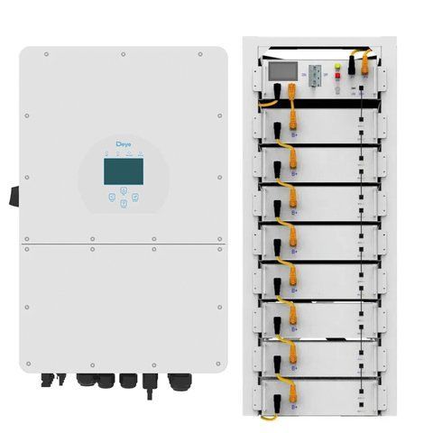 Високовольтна система зберігання енергії на 40 кВт Deye SUN-30K-SG01HP3-EU-BM3 +  Sunpal 409.6V 100Ah 40.96KWh 600104 фото